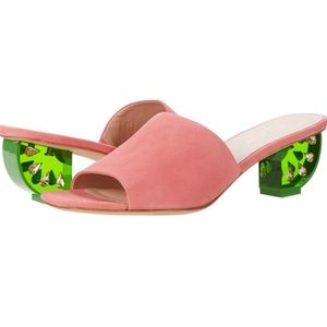 Kate Spade citrus slide sandals
